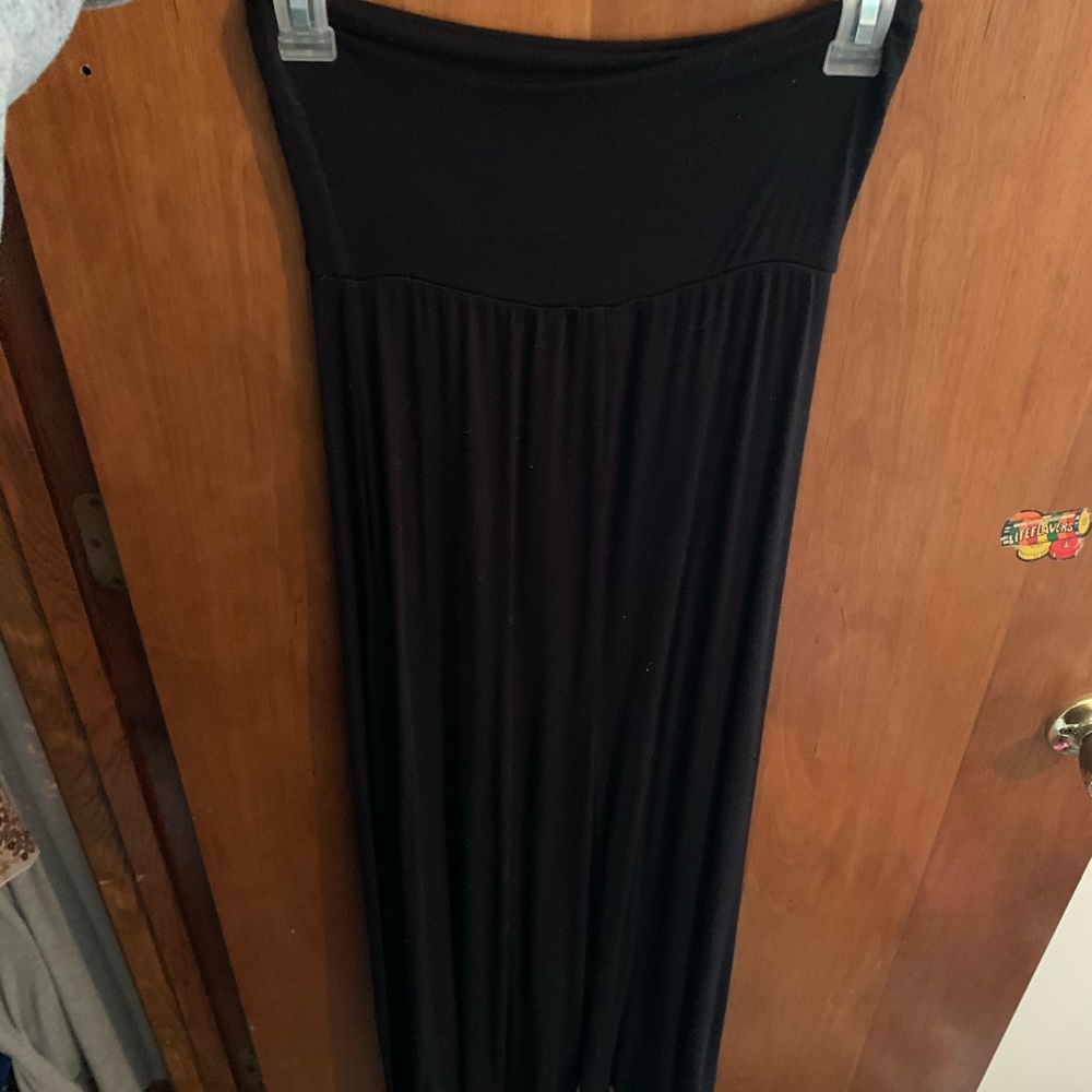 Long Black Maxi Skirt